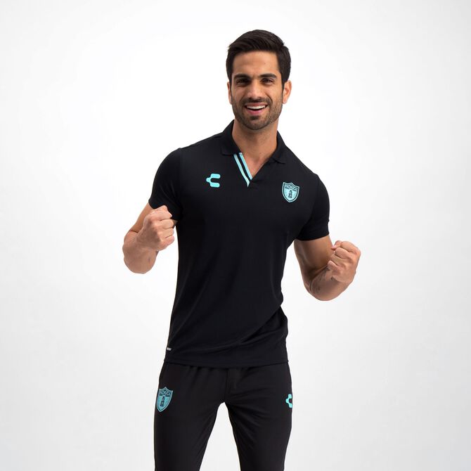Charly Pachuca Player Polo Black - Best Buy Soccer